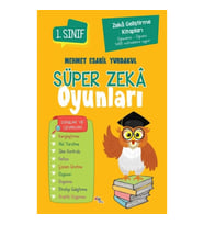 Zeka Geliştirme Kitapları Süper Zeka Oyunları 1.Sınıf