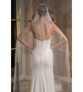 D357 GELİN DUVAĞI (Beyaz)
