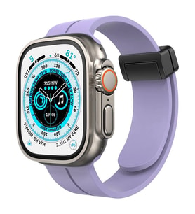 Apple Watch 42mm Kr412 Elegance Stylısh Kordon (SAAT DEĞİLDİR) - Lila