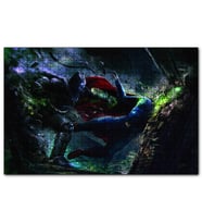 Cakapuzzle  Batman Superman Ezici Yumruk  Puzzle Yapboz MDF (Ahşap) (120 Parça)