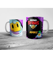 Pixxa  Brawl Stars Sprout Kişiye Özel İsimli Kupa Bardak