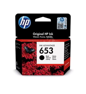 HP 653 Black Siyah Kartuş 3ym75a E