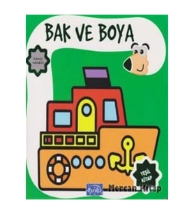 Bak Ve Boya Türkçe-ingilizce Yeşil Kitap