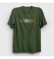 Presmono Unisex Haki Notorious Ufc Conor McGregor T-Shirt 312131tt (Haki)