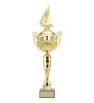 ODAK KUPA - Figürlü Kupalar - Yelken Figürlü Kupalar FG-090 B - 64 cm
