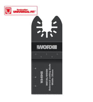 WORX WA4948 Çok Amaçlı Raspalama Makinası İçin 35x40mm Ahşap, Fiberglas, PVC Universal Kesme Bıçağı
