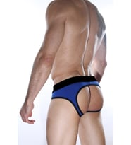 Kadın Jockstrap - Mavi