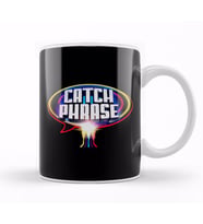 Retro Catchphrase Logo Kupa Bardak Porselen