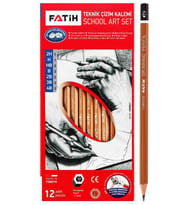 Fatih 12li Teknik Çizim Kalemi Okul Seti (Dereceli Kalem)
