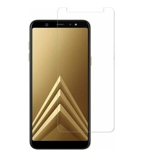 Samsung Galaxy A8 Plus 2018 Uyumlu Ekran Koruyucu Screen Protector Tempered Glass Kristal Netliğinde %100 HD Görüntü, Yüksek Kalite Kırılmaz Temperli Cam (Şeffaf)
