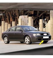 Audi A6 2002-2004 Ön Tampon Orta Izgara Kromlu 4B0807683L