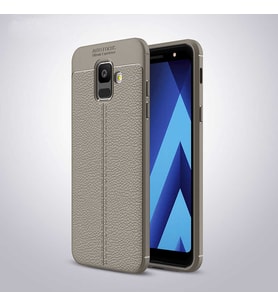 Samsung Galaxy A6 2018 Uyumlu Kılıf Zore Niss Silikon Kapak (Kırmızı)