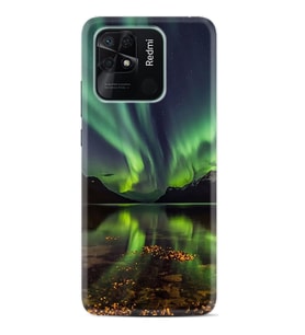 Xiaomi Poco X3 Pro M4 Pro X4 Pro C40 10C Kılıf Desenli Silikon Kuzey Işıkları 1327
