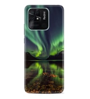 Xiaomi Poco X3 Pro M4 Pro X4 Pro C40 10C Kılıf Desenli Silikon Kuzey Işıkları 1327