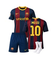 MESSİ BARCELONA NOSTALJİ 2011 LONDON ŞAMPİYONLAR LİGİ FİNALİ 3'LÜ ÇOÇUK FUTBOL FORMA SETİ(FORMA,ŞORT VE ÇORAP)