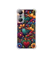 PrintiFy İnfinix Hot 20 ile Uyumlu Düşlerin Dansı Serisi Çiçeklerin Dansı Tasarımlı Uv Baskılı Köşe Korumalı Antişok Kılıf