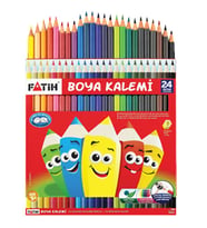 Fatih Kuru Boya Karton Kutu Tam Boy 24 LÜ 33225