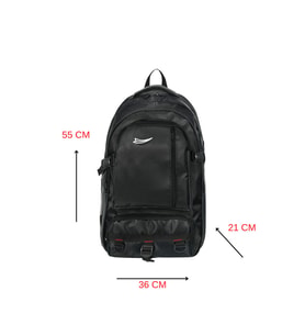 GALB Leather Siyah Extrem Series Ortopedik Kamp Seyahat ve Dagci Sirt Cantasi 50 Litre Cod Cantasi