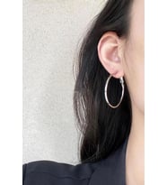 Kadın 316 L Çelik 4 cm Halka Küpe
