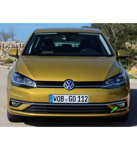 VW Golf 7.5 2017-2020 Ön Tampon Sol Sis Farı Çerçevesi 5G0853211H