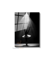 Dikey Cam Tablo Salon Duvar Tablosu Dikey Cam Balerin Yeni Ev Hediyesi Ofis Tablosu
