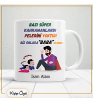 Babalar Günü Özel Hediye Çay Kahve Kupa Bardak-baba26