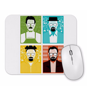 Fases Walter White  Breaking Bad Mouse Pad