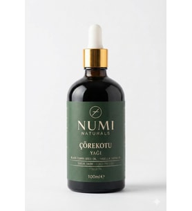 NUMI Naturals Soğuk Sıkım Çörekotu Yağı 100 ml  Yüksek Timokinon  Katkısız & Koruyucusuz