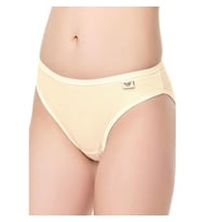 12 li Paket Tutku Bayan Düz Bikini Külot (Ten)