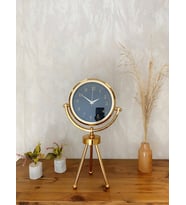 MCG Gold Metal Mini Tripod Tokyo Masa Saati 45×26 cm