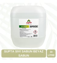 Supta Sıvı Sabun Beyaz Sabun Kokulu 30 LT