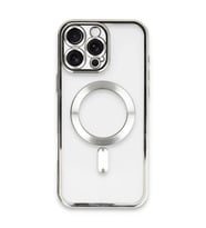 Apple iPhone 16 Pro Max Kılıf Kross Magneticsafe Kapak - Gümüş