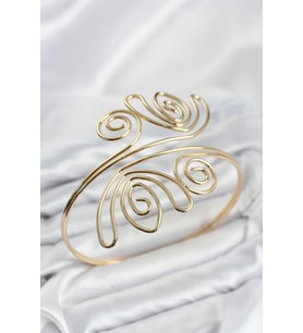 Pazu Bileklik Gold Renk Pirinç Bohem Model TJ-BB8562