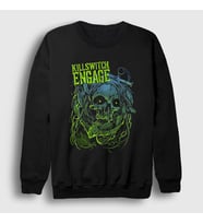 Presmono Unisex Siyah Poster Metal Killswitch Engage Sweatshirt 539757tt