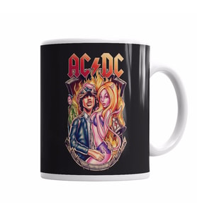 Banda Ac Dc Rock Kupa Bardak Porselen