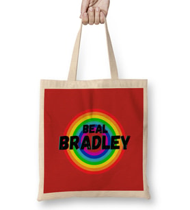 Bradley Beal - Basketball gifts Vintage Retro Rainbow Quotes For BOYS AND Dad Bez Çanta Uzun Saplı