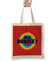 Bradley Beal - Basketball gifts Vintage Retro Rainbow Quotes For BOYS AND Dad Bez Çanta Uzun Saplı