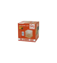 USB KUMANDALI RGB SU DESENLİ MİKA KRİSTAL PLASTİK GECE LAMBASI 9.5X9.5CMX11.5CM GO-53-vice 00849