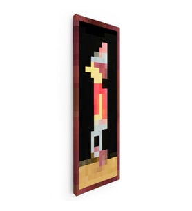 Kanvas Tablo Graham Piksel Minecraft Tablosu Ev Ofis Salon Duvar Dekoru