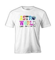 Travis Scott - Astro World Beyaz Erkek Tshirt