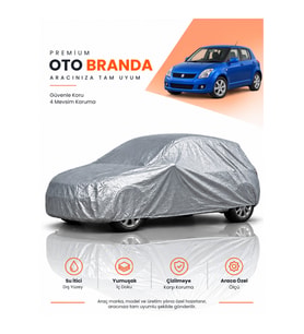 SUZUKİ SWİFT (2004-2010) HATCHBACK Uyumlu Araba Brandası Oto Branda Araba Örtüsü Araç Çadırı