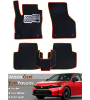 HONDA CİVİC SPORT PLUS (2019-2024) Uyumlu EVA Paspas Tam Set–Araca Özel,Kolay Montaj