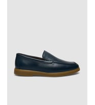 %100 Hakiki Deri Lacivert Erkek Loafer