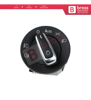 VW Caddy 4 CC Golf 6 Passat B7 Polo 5 T6 Tiguan 1 UP! Seat Alhambra 2 3C8941431A İçin Far Anahtarı