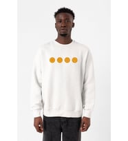 Squid Game Dalgona Candy Beyaz Erkek 2ip Sweatshirt