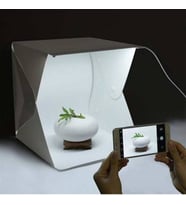 Pratik Katlanabilir Mini Stüdyo Led Işıklı Ürün Fotoğraf Çekim Çadırı