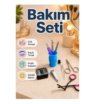 Çok Amaçlı Manikür ve Kaş Bakım Seti – Cımbız, Tırnak ve Kaş Makası