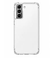 Logis Samsung Galaxy S21 Plus Uyumlu Şeffaf Silikon Kılıf Darbe Emici Kamera Korumalı İnce Esnek Pre