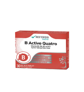 Referans Nutra B Active Quatro 30 Dil Altı Tablet