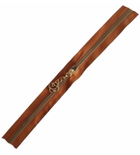 Angel Çanta Aksesuar Başlıklı Fermuar 40 Cm Light Gold Metal Taba